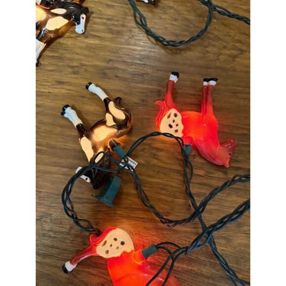 Western Horse Christmas Tree Light Covers Cowgirl Cowboy Farmhouse Ranch - Picture 7 of 13